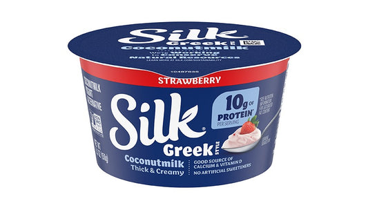 Silk Coconut Milk Greek Style Strewberry Yogurt