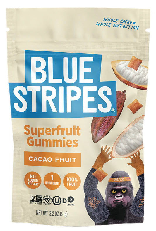 Blue Stripes - Superfruit Gummies Pineapple + Cacao Fruit