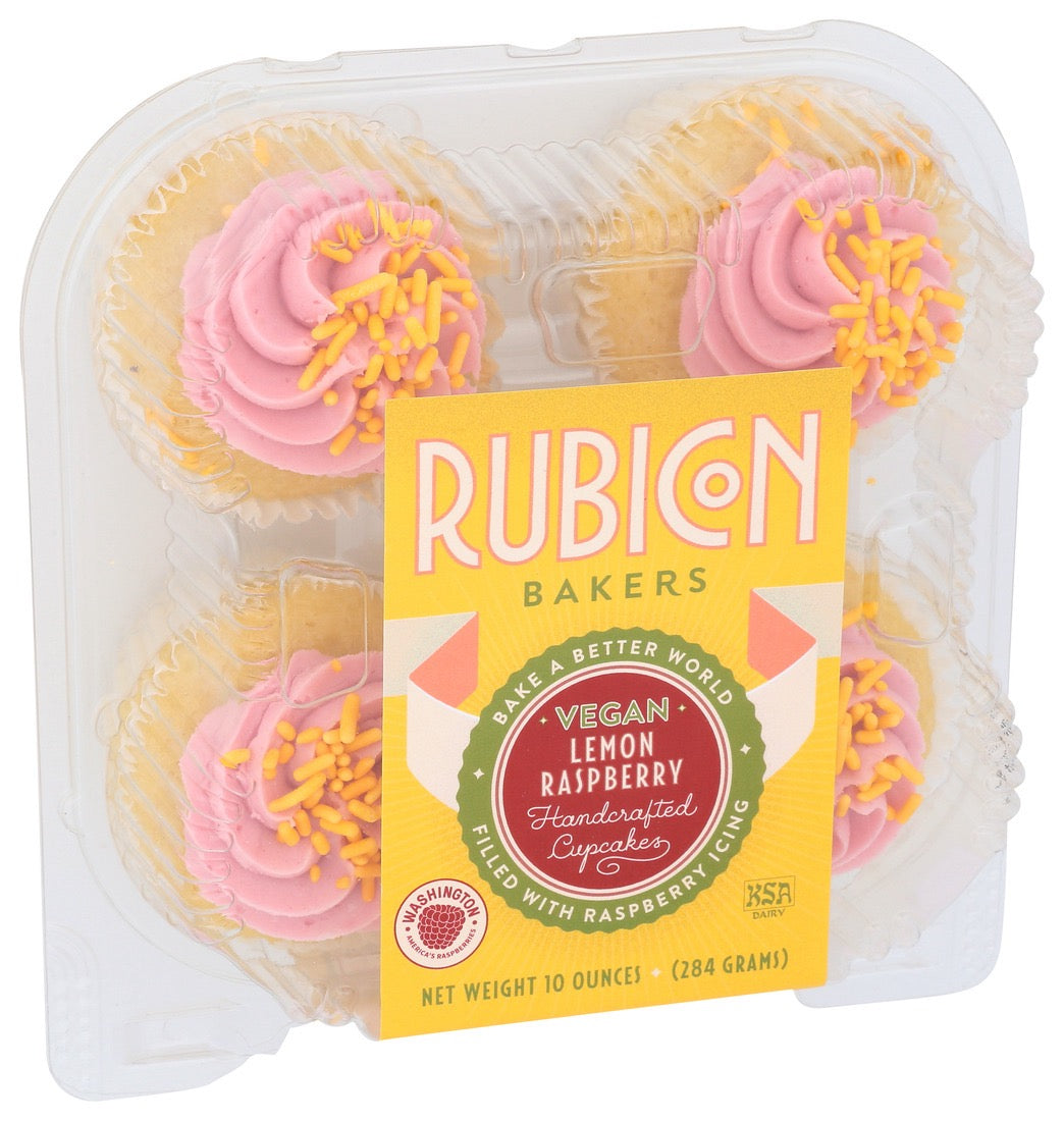 Rubicon Bakery Lemon & Raspberry Cupcakes