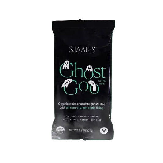 Sjaak's - White Chocolate Ghost Filled with Goo