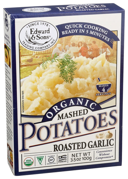 Edward & Sons Mashed Potatoes Roasted Garlic