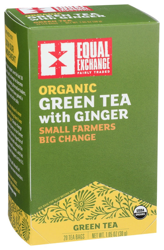 Equal Exchange Organic Green Tea with Ginger