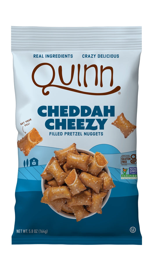 Quinn Cheezy Filled Pretzels