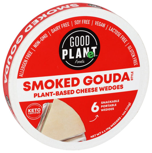 Good Planet Cheese Wedges Smoked Gouda