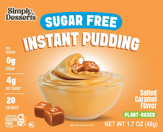 Simply Desserts - Salted Caramel Pudding