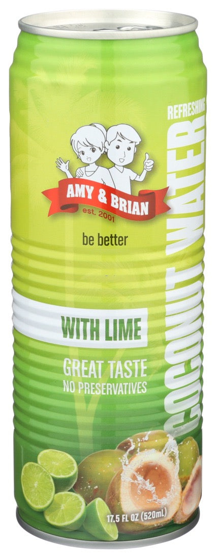 Amy & Brian Coconut Juice With Lime