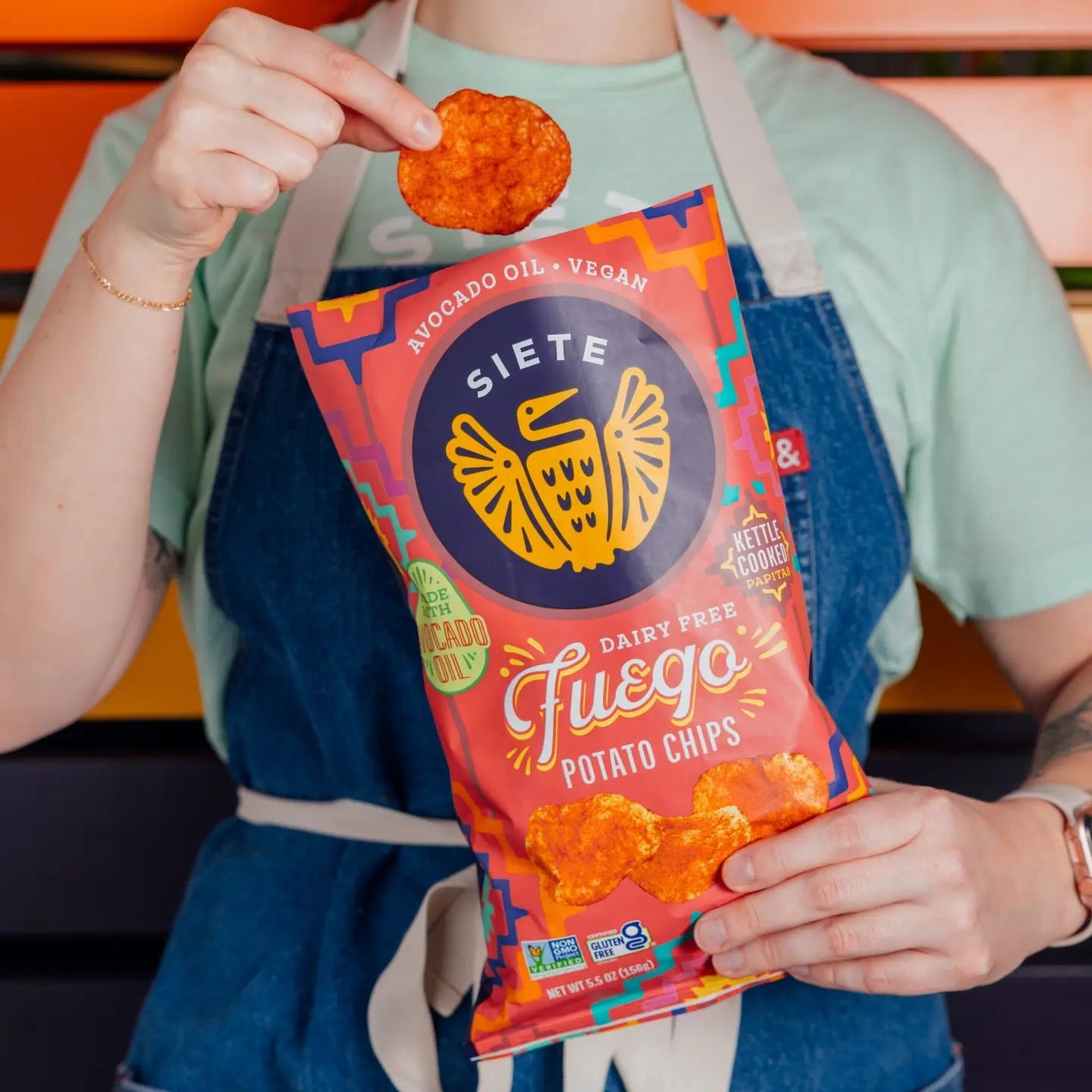 Siete Foods - Fuego Kettle Cooked Potato Chips