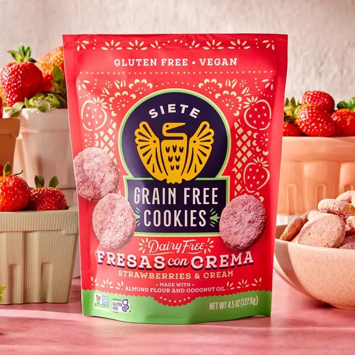 Siete Foods - Mexican Cookies Fresas Con Crema