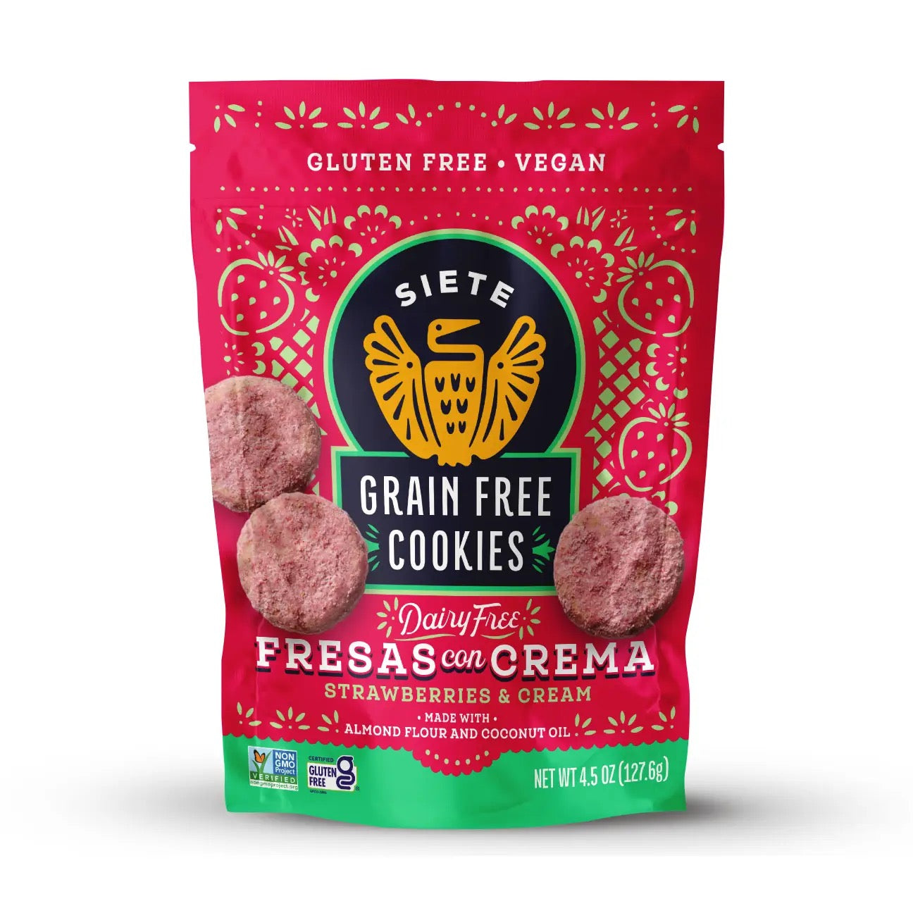 Siete Foods - Mexican Cookies Fresas Con Crema