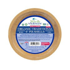 Wholly Wholesome 6" Pie Shells