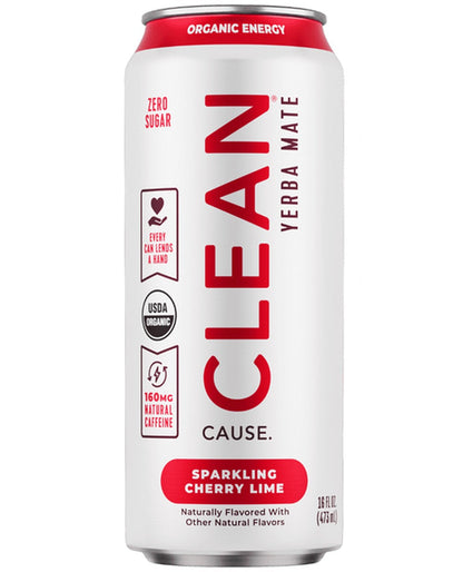 Clean Cause Sparkling Cherry Lime