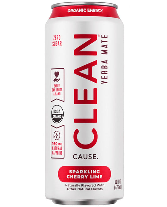 Clean Cause Sparkling Cherry Lime