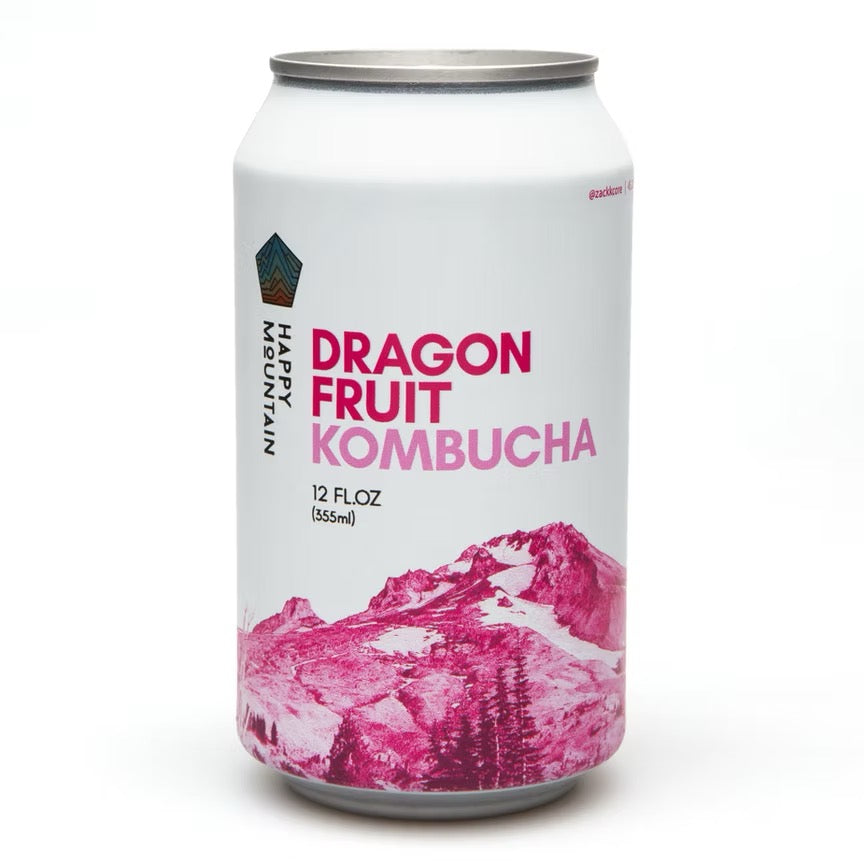 Happy Mountain Kombucha - Dragonfruit