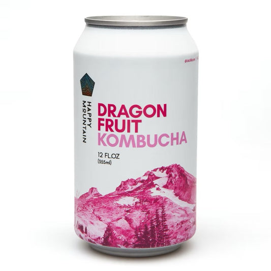 Happy Mountain Kombucha - Dragonfruit