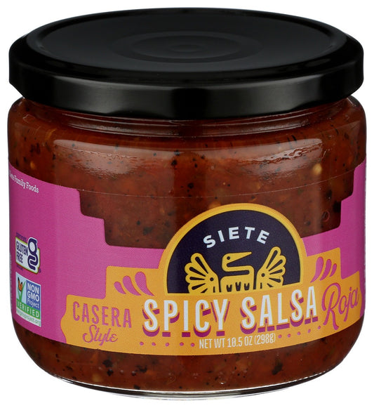 Siete Foods - Spicy Roja Salsa