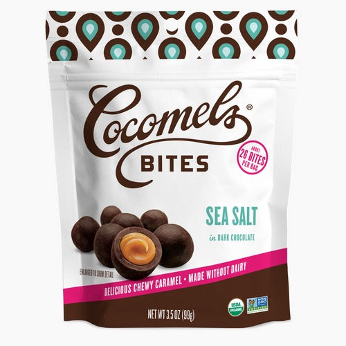 Cocomels Sea Salt in Dark Chocolate Caramel Bites