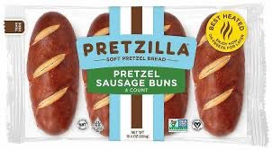 Pretzilla Pretzel Sausage Buns