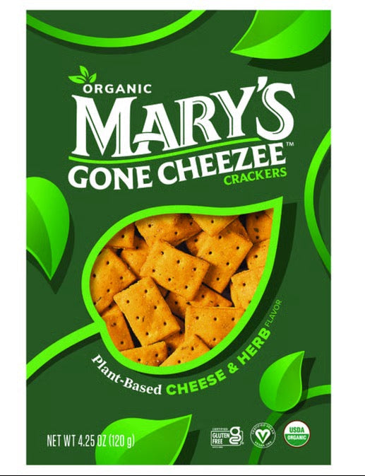 Mary's Gone Cheeze Crackers - Cheese & Herb