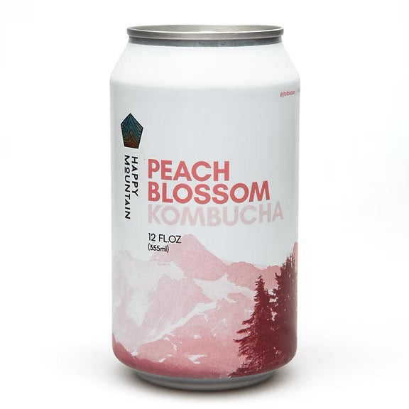 Happy Mountian Kombucha - Peach Blossom