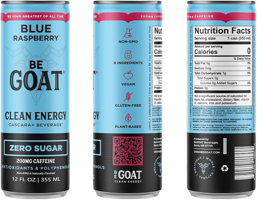 Be GOAT Blue Raspberry Zero Sugar
