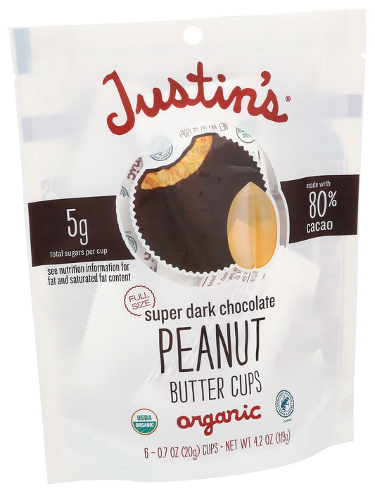 Justin's Super Dark Chocolate PB Cups