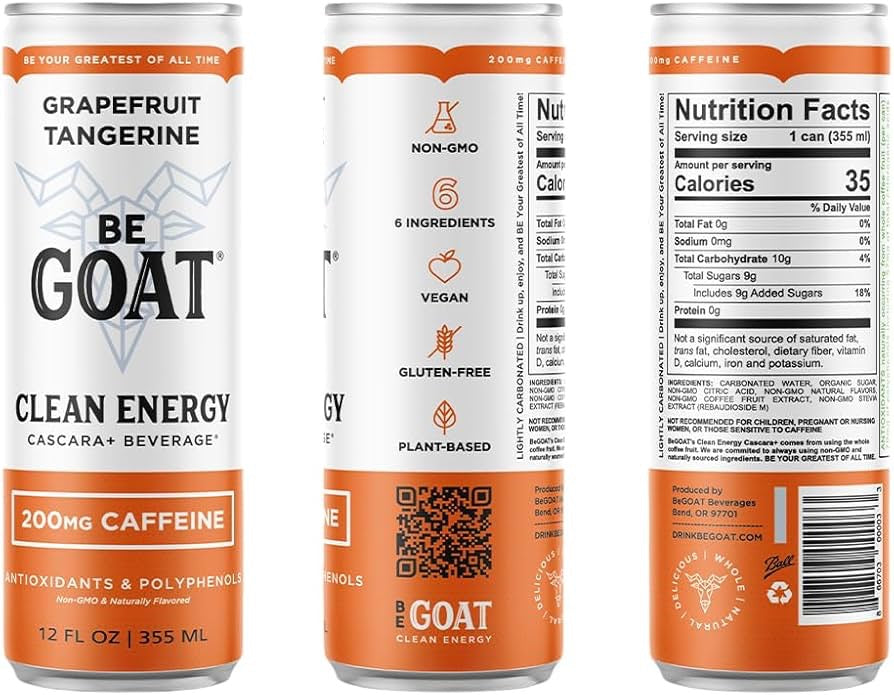 Be GOAT Grapefruit Tangerine