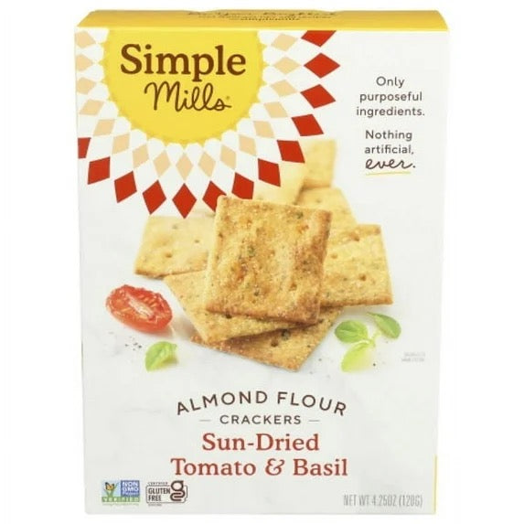 Simple Mills GF Sun-Dried Tomato & Basil Crackers