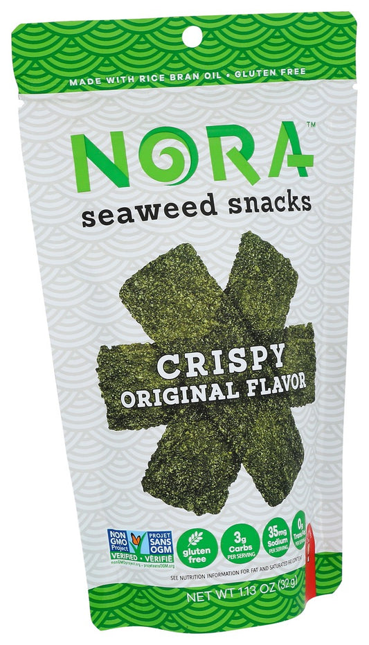 Nora Seaweed Snacks Crispy Original Flavor