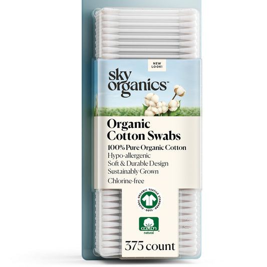 Sky Organics - Cotton Swabs 375 count