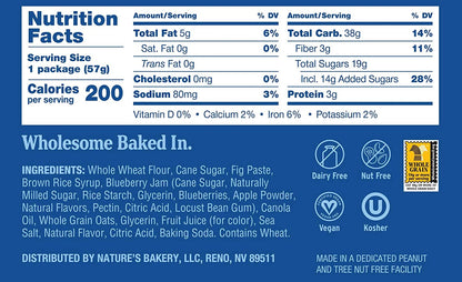 Nature's Bakery Blueberry Fig Bar