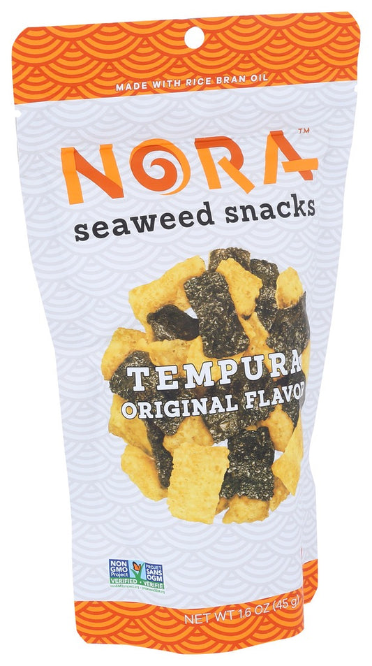 Nora Seaweed Snacks Tempura Original Flavor