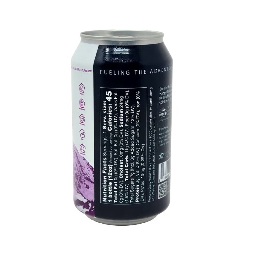 Happy Mountian Kombucha - Huckleberry