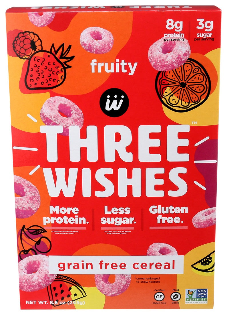 Three Wishes Fruity Cereal