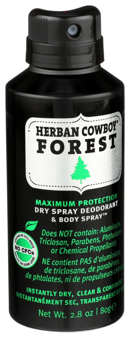 Herban Cowboy Forest Dry Spray