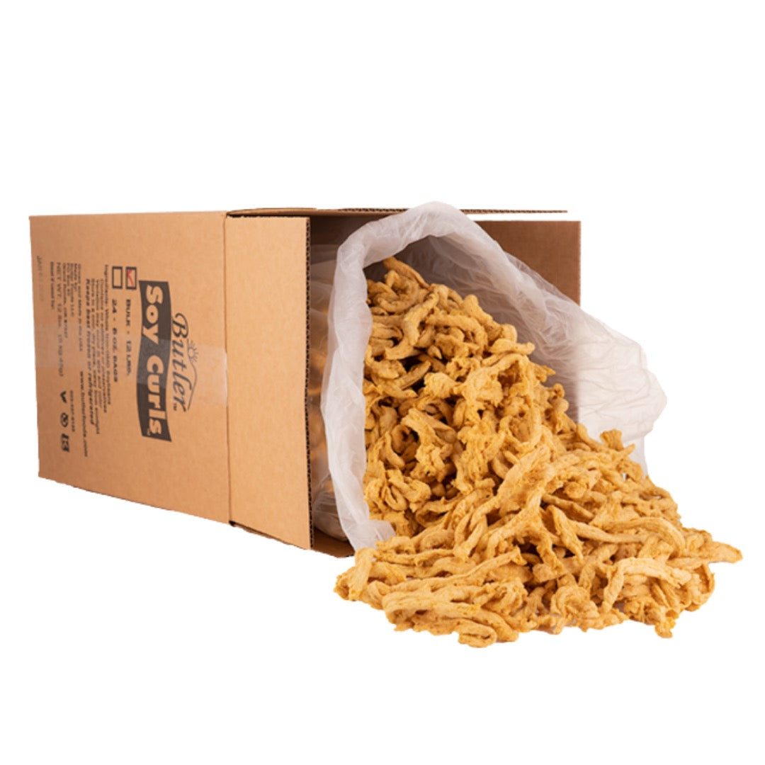 Butler Soy Curls Bulk 1lb.