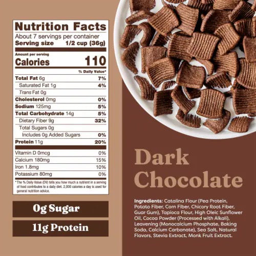 Catalina Crunch Dark Chocolate Cereal