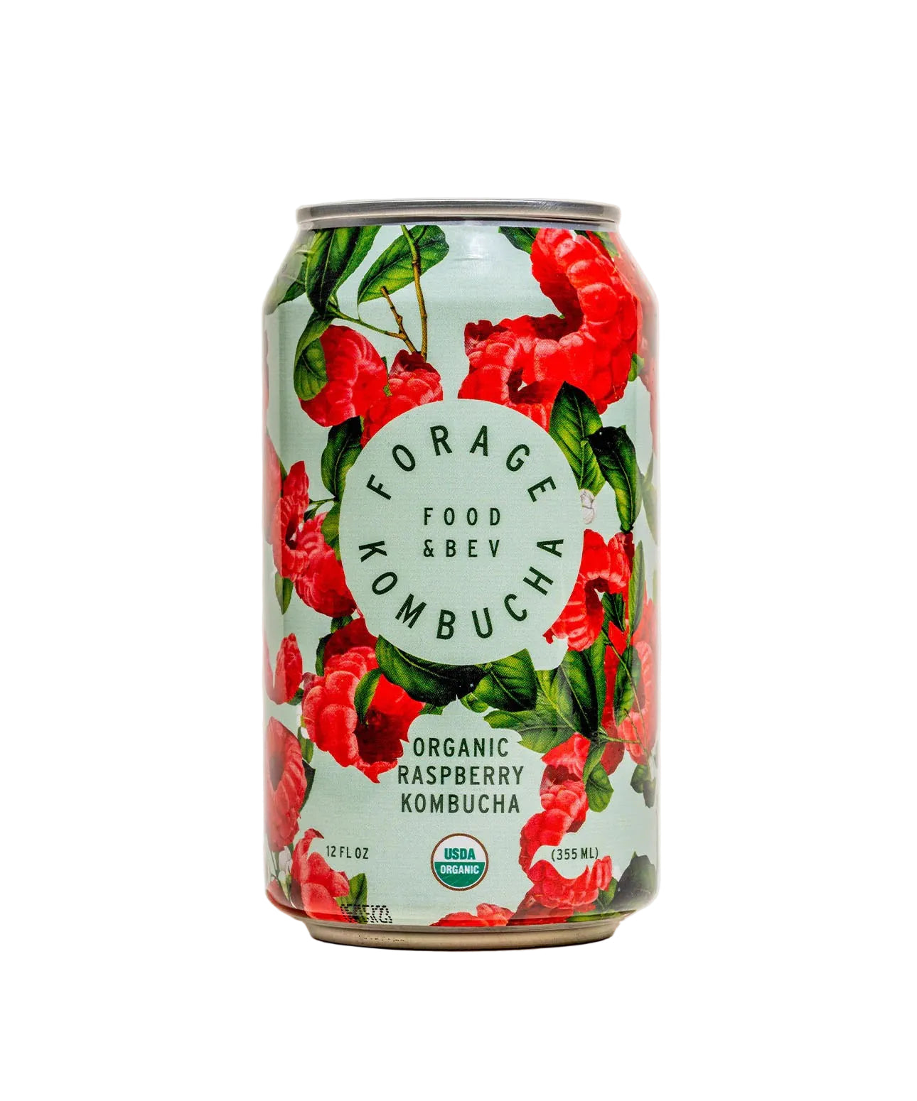 Forage Kombucha Raspberry