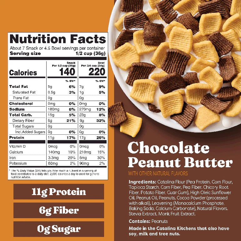 Catalina Crunch Chocolate Peanut Butter Cereal