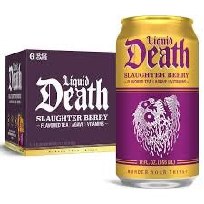 Liquid Death Slaughter Berry 6pk