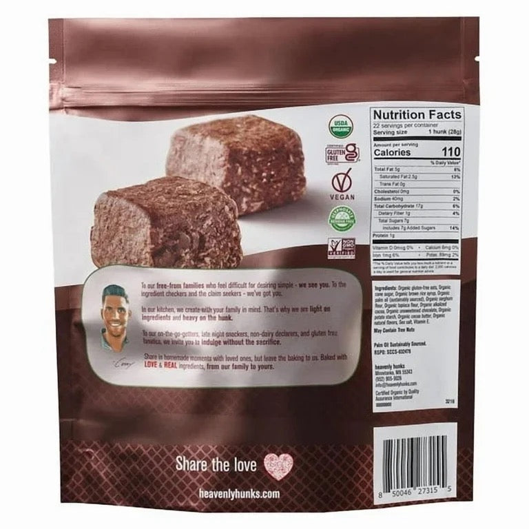 Heavenly Hunks Brownie Bites
