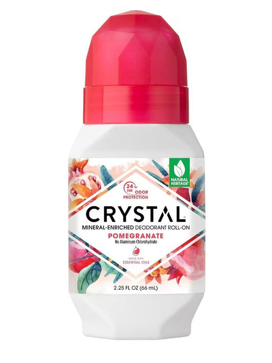 Crystal Deodorant Pomegranate Roll On