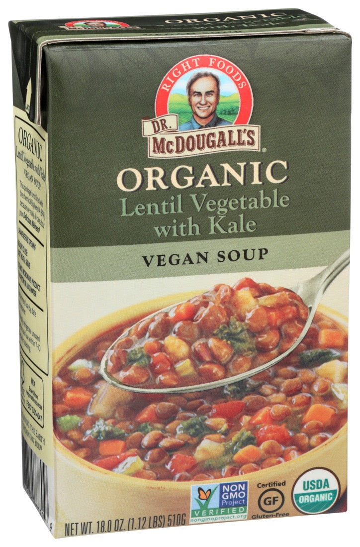 Dr McDougall's - Lentil Vegetable Soup