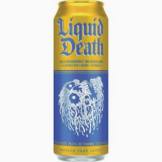 Liquid Death Blueberry Buzzsaw