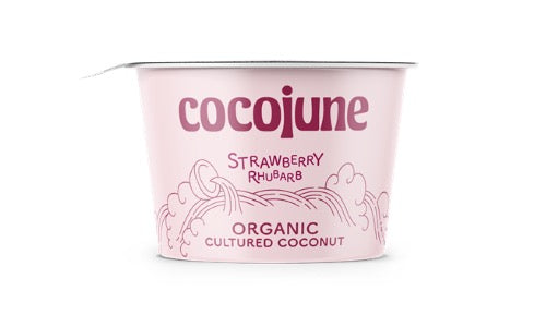 Cocojune - Strawberry & Rhubarb Yogurt