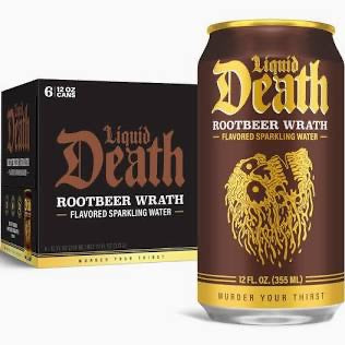 Liquid Death Rootbeer Wrath 6pk