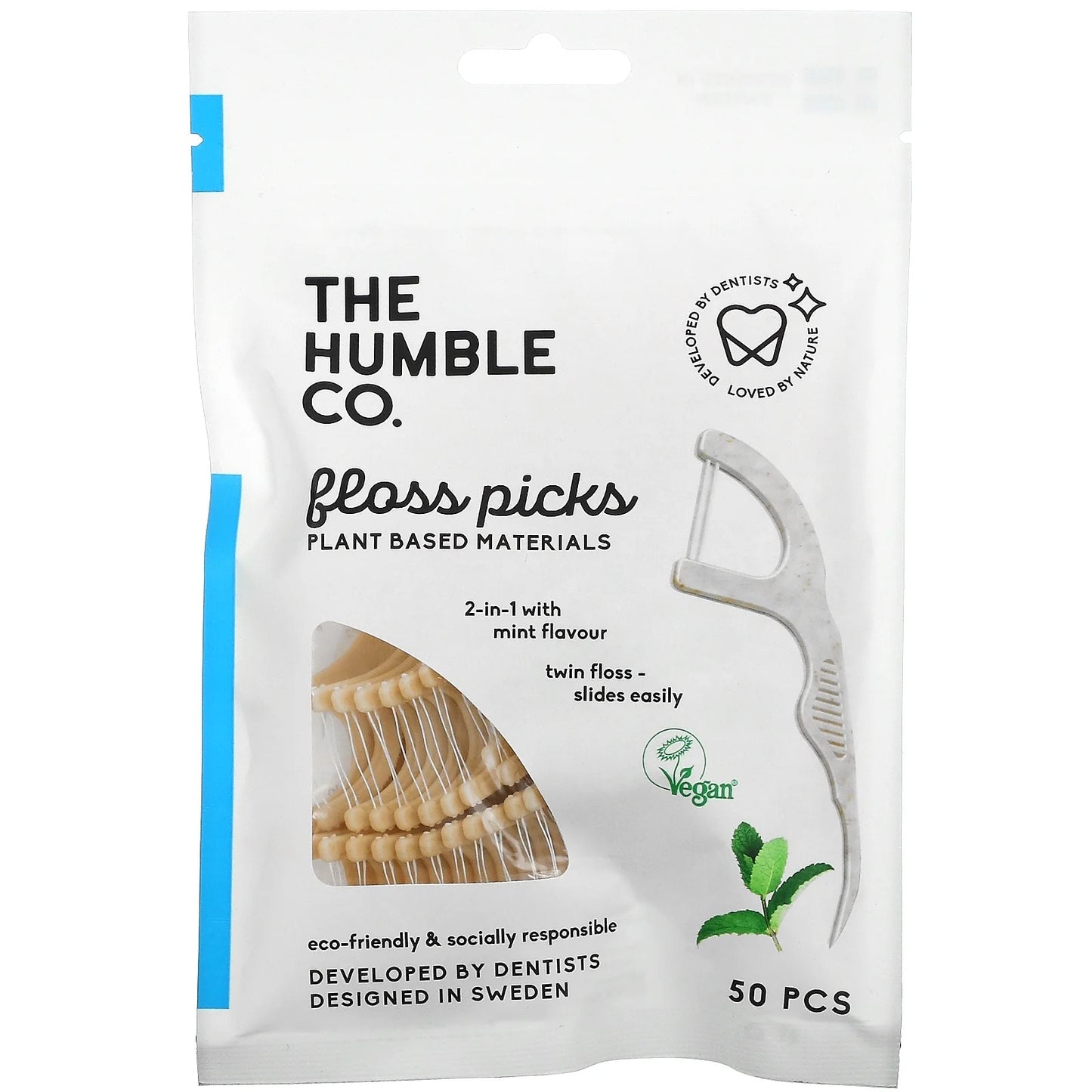 The Humble Co. Mint Floss Picks