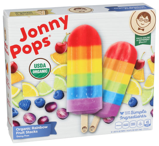 Johnny Pops - Rainbow Fruit Pops