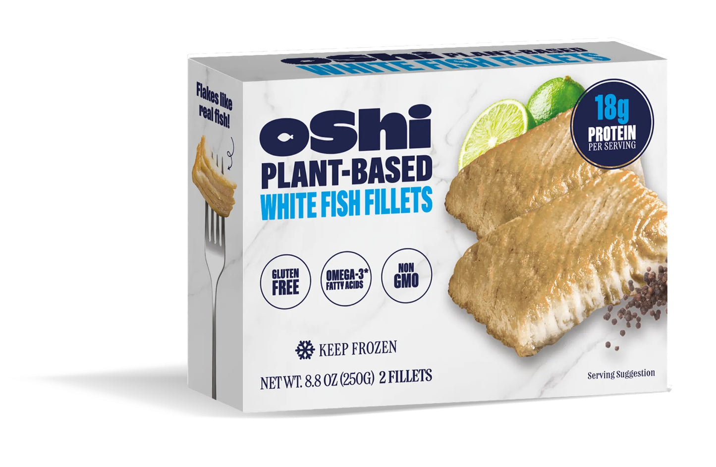 Oshi - White Fish Fillets - Plant Based - Single