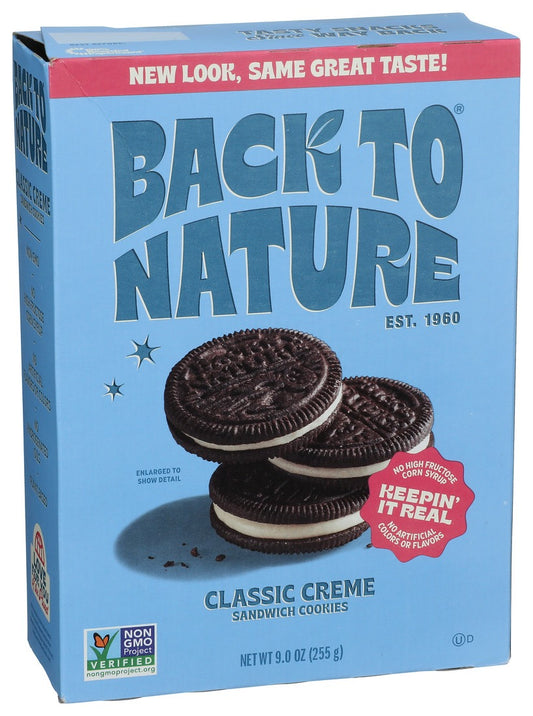 Back To Nature Classic Creme Sandwich Cookies