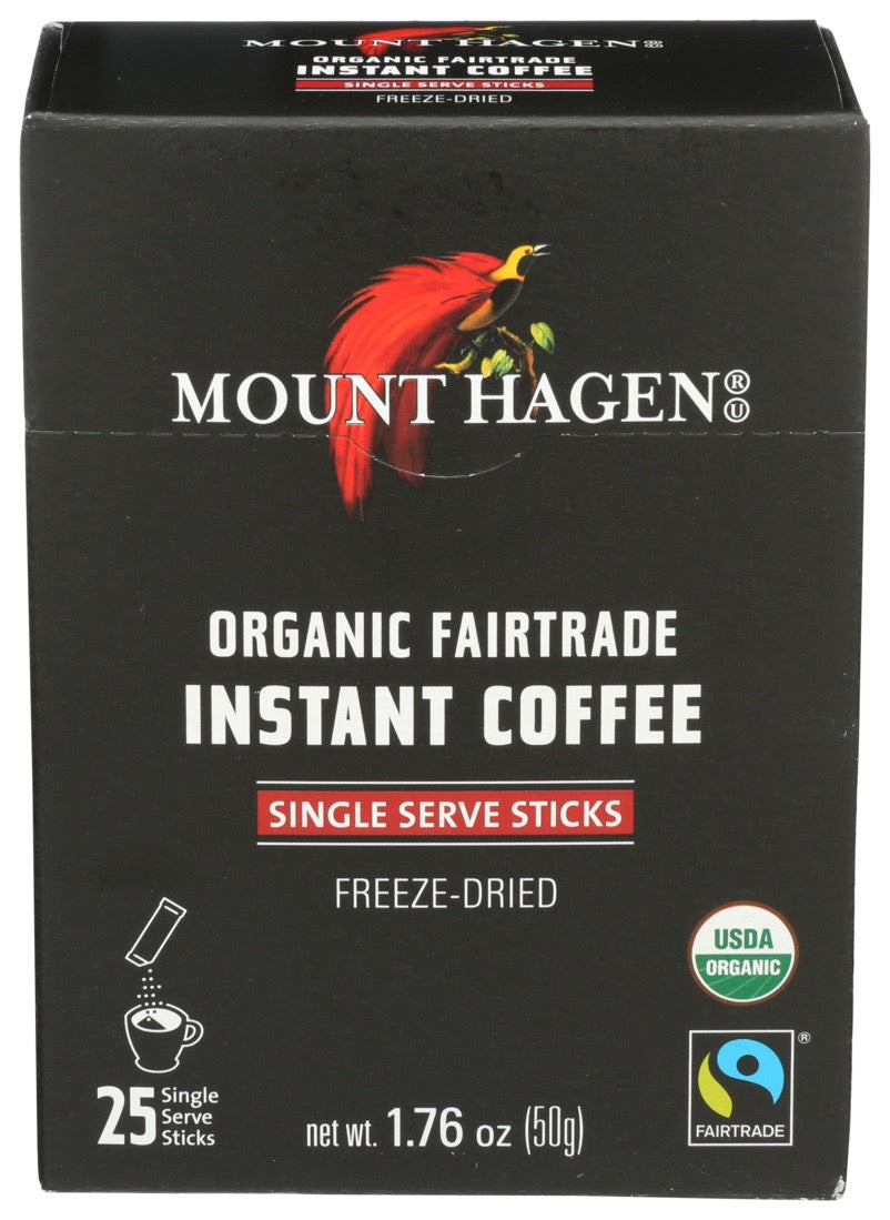 Mount Hagen - Organic Instant Coffee 25pk